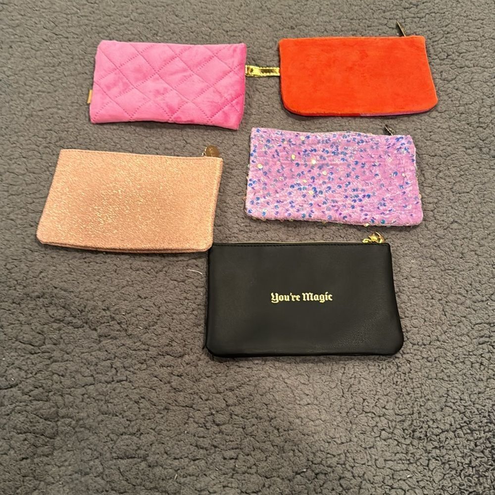 Ipsy Bags 5 count Makeup Bags - Picture 4 of 4